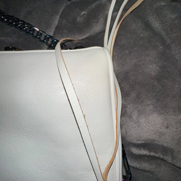 Rebecca Minkoff Women's Mini Mac Cross Body Bag - Bianco - Picture 8 of 13